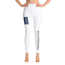 Load image into Gallery viewer, FN UNAMERICAN WOMEN&#39;S: Signature Leggings (white/cello)
