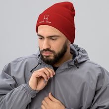 Load image into Gallery viewer, FN UNAMERICAN UNISEX: Signature Cuffed Skully (red/white)
