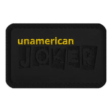 Load image into Gallery viewer, FN UNAMERICAN- Pseudo Rectangle Embroidered Patches (yellow/black)
