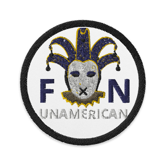 FN ACCESORIES: Pseudo Round Embroidered Patch