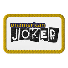 Load image into Gallery viewer, FN UNAMERICAN- Pseudo Rectangle Embroidered Patches  (yellow/navy/black)
