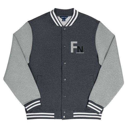 FN UNAMERICAN MEN'S: Signature Letterman Jacket