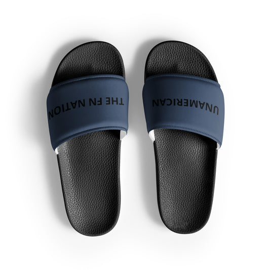 FN UNAMERICAN MEN'S: LAX Slides (black/cello)