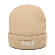 Load image into Gallery viewer, FN UNAMERICAN UNISEX: Pseudo Ribbed Knit Beanie
