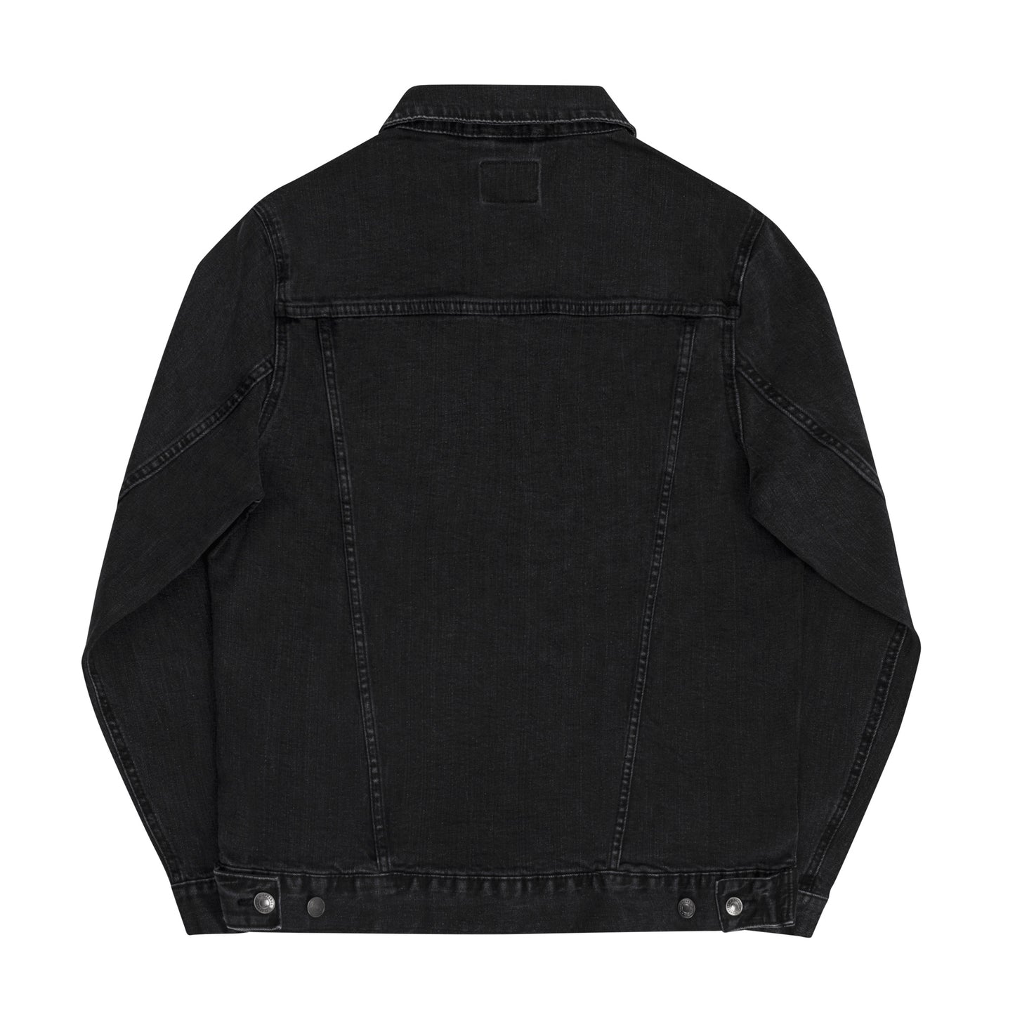 FN UNAMERICAN UNISEX: Classic Black Denim Jacket