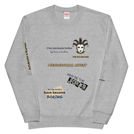 FN UNAMERICAN UNISEX: Pseudo Sweatshirt