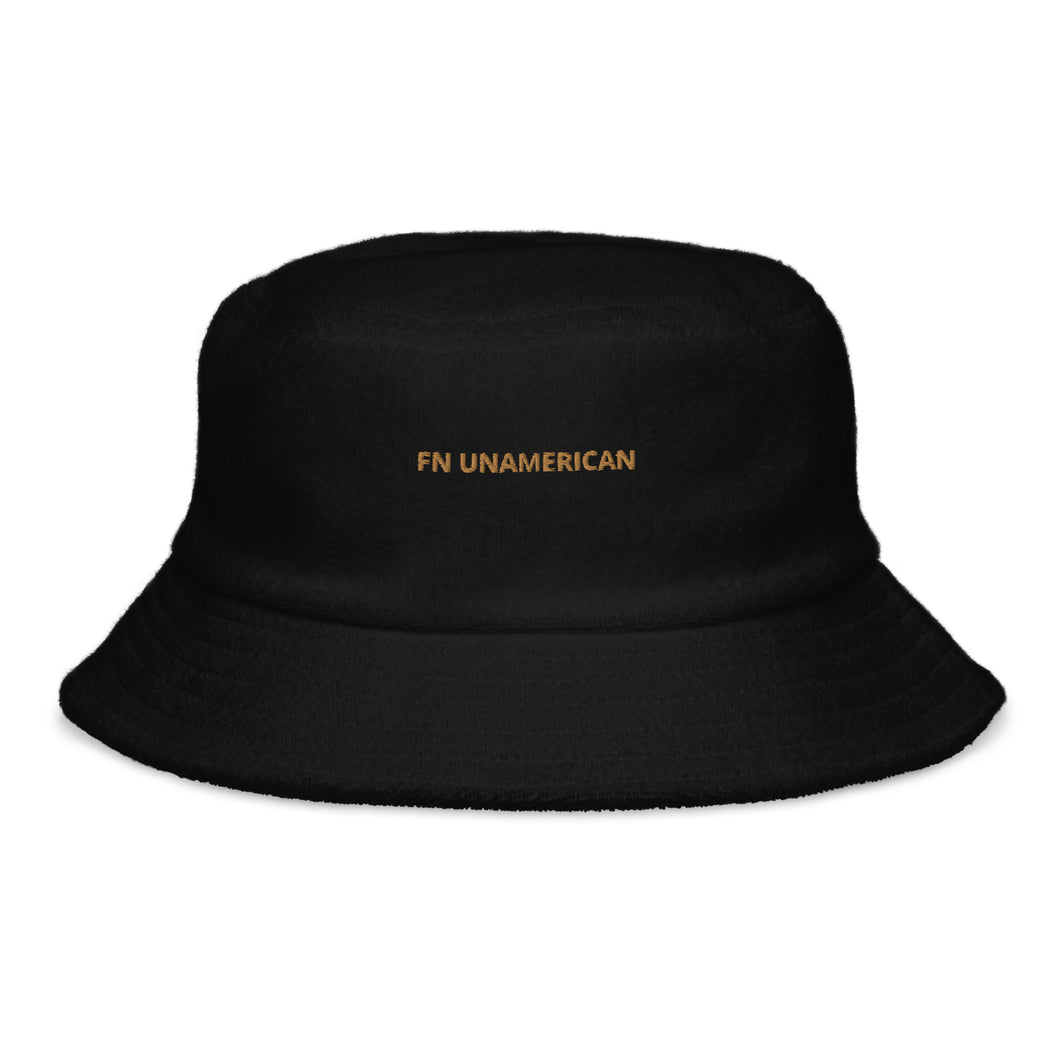 FN UNAMERICAN UNISEX: Unstructured Terry Cloth Bucket Hat