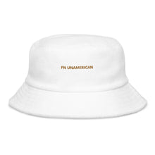 Load image into Gallery viewer, FN UNAMERICAN UNISEX: Unstructured Terry Cloth Bucket Hat
